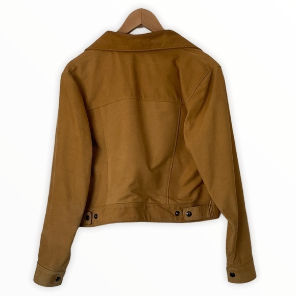 Roots Vintage 90’s Nubuck Trucker Style Jacket - Picture 5 of 13